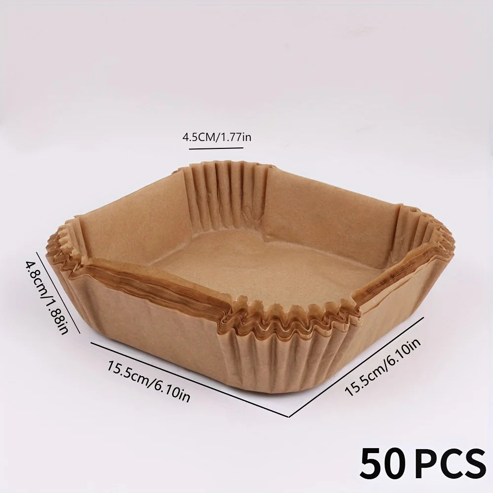 Papel Antiadherente para Freidora de Aire - Pack de 50