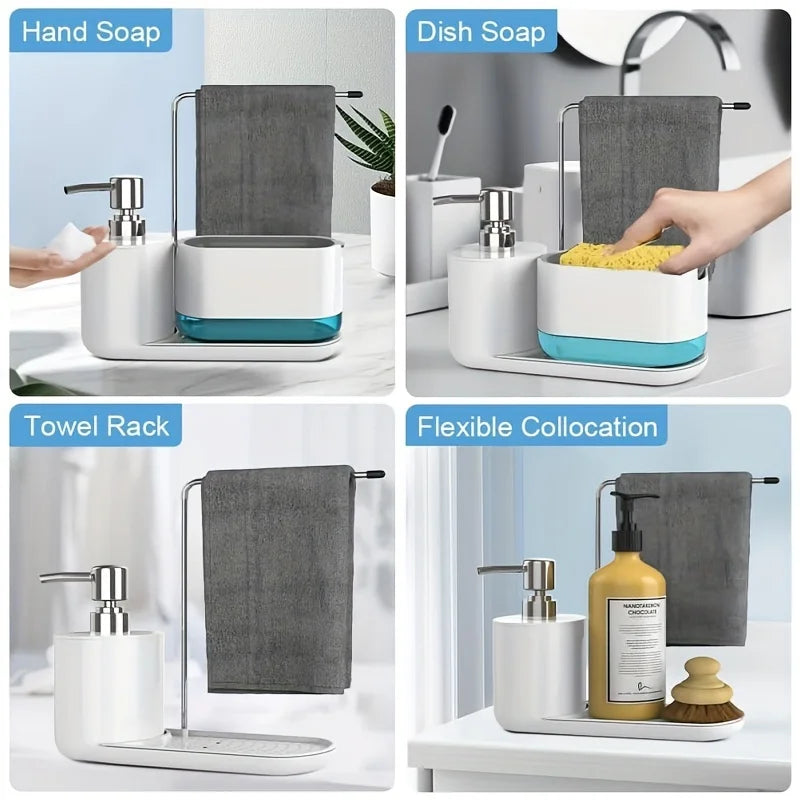 Multi-Functional Hand and Dish Soap Dispenser