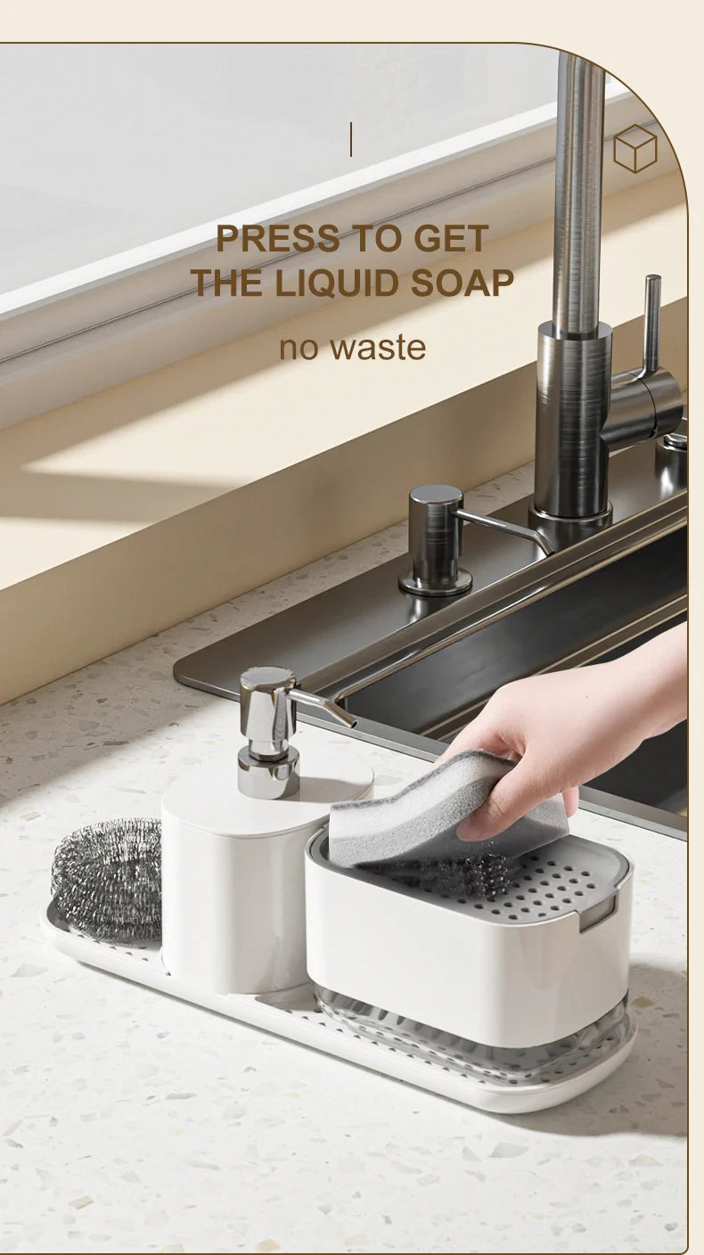 Multi-Functional Hand and Dish Soap Dispenser