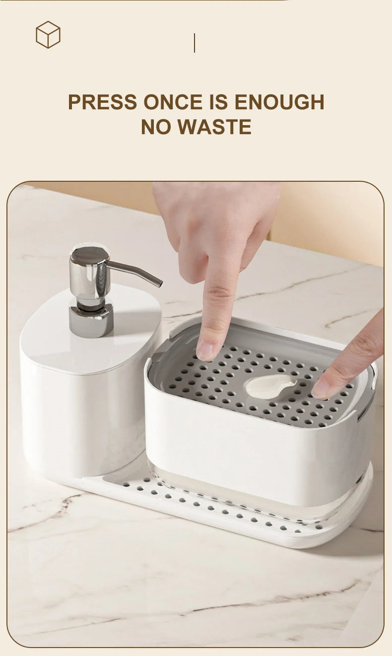 Multi-Functional Hand and Dish Soap Dispenser