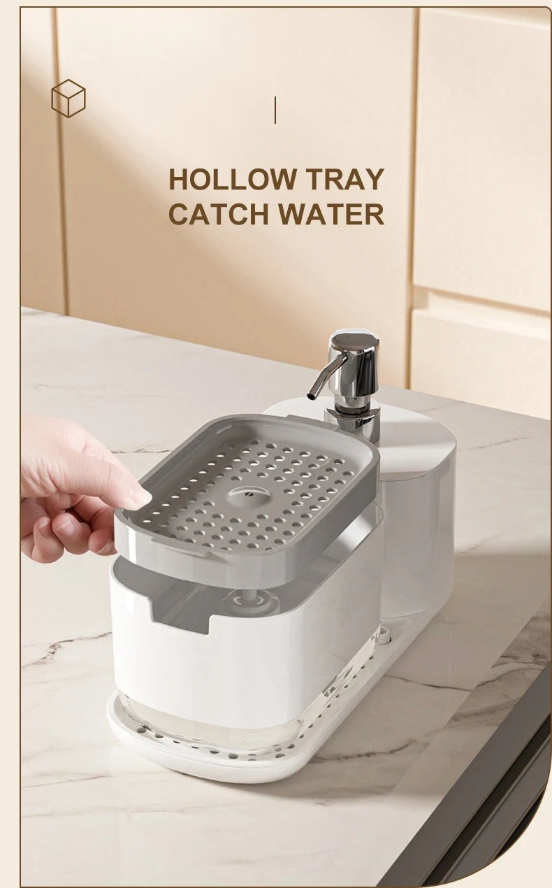 Multi-Functional Hand and Dish Soap Dispenser