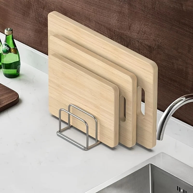 Soporte para Tablas de Cortar y Tapas de Olla - Organizador Vertical